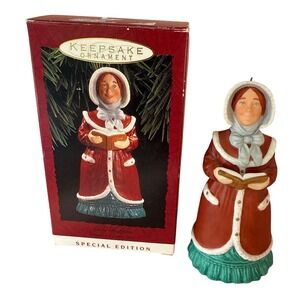 Hallmark Keepsake Ornament Lady Daphne Dickens Caroler‎ 1993 Special Edition